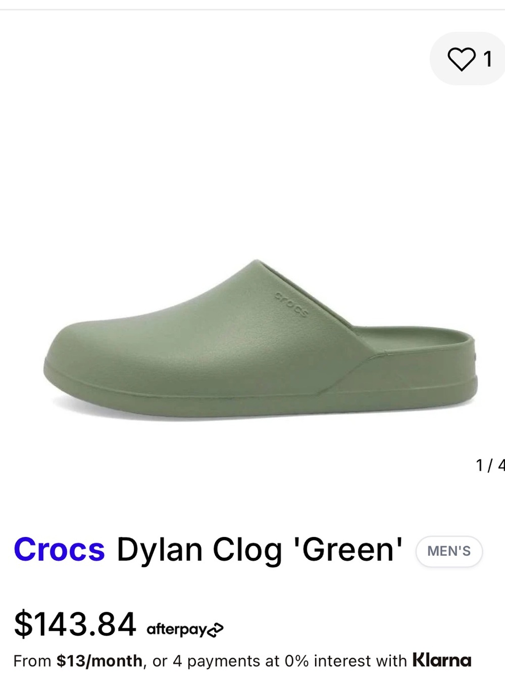 Crocs Dylan clog